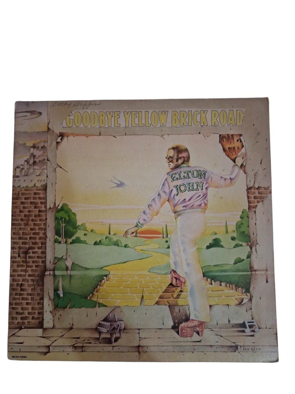 Ekton John Goodbye Yellow Brick Vynil Record